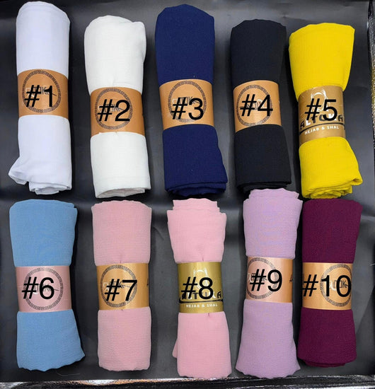 حجاب شال كريب تالس حجابات آرام 