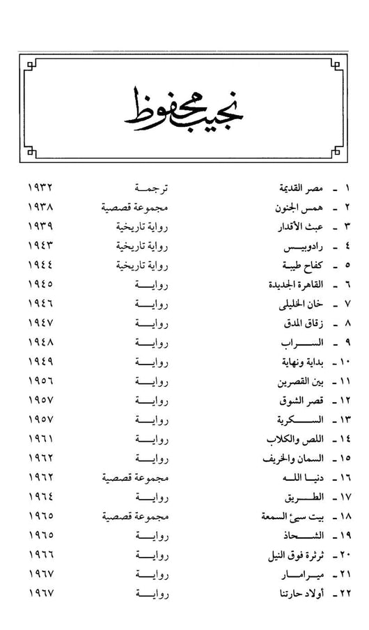 ‎الأعمال الكاملة نجيب محفوظ كتب الأدب العربي نجيب محفوظ 