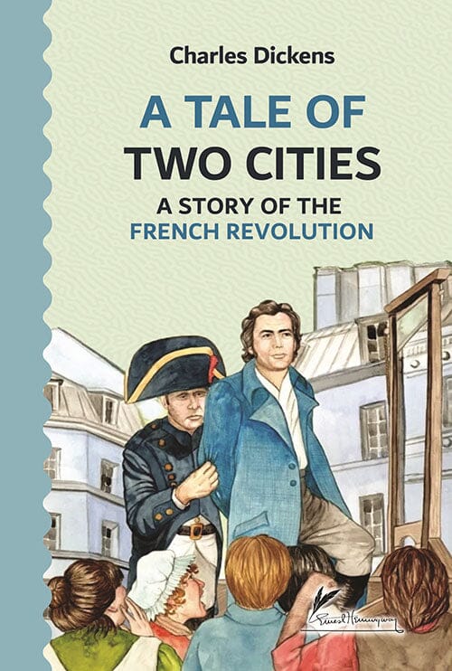 A TALE OF TWO CITIES : A STORY OF THE FRENCH REVOLUTION English Books Charles Dickens 