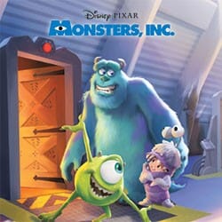 Monsters, INC. مونستر آي أن سي كتب أطفال Disney 