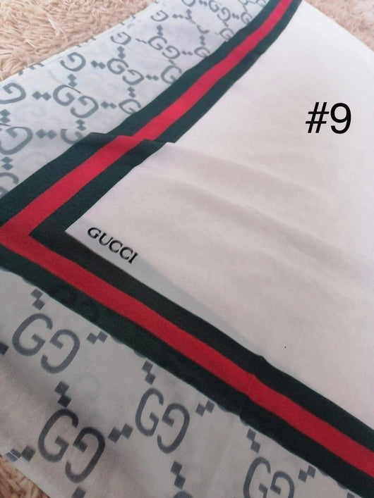 حجاب كريب شيفون طباعه . حجابات آرام 