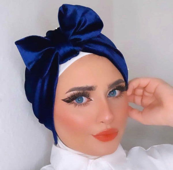 توربان شتوي مخمل حجابات آرام 