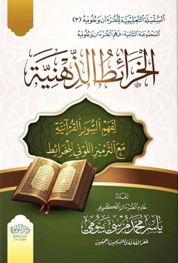 الخرائط الذهنية لفهم السور القرانية مع الترميز اللوني للخرائط كتب إسلامية ياسر محمد مرسي بيومي 