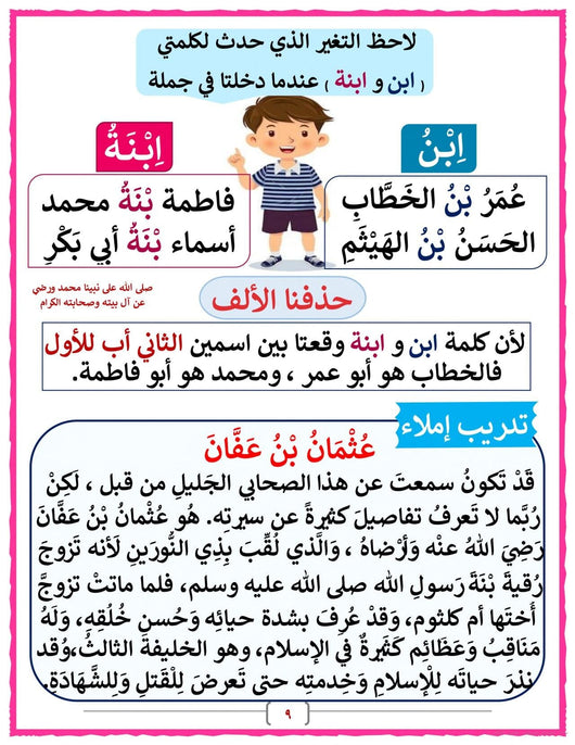 منهج نون لتعليم قواعد الكتابة والإملاء كتب أطفال علي صبيحي 