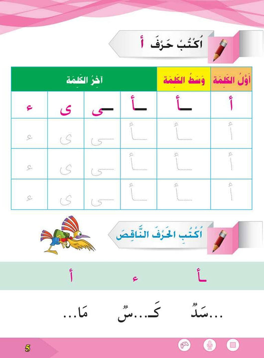 سلسلة المستقبل : تعليم القراءة والكتابة (المستوى التحضيري 2) كتب أطفال المستقبل الرقمي 