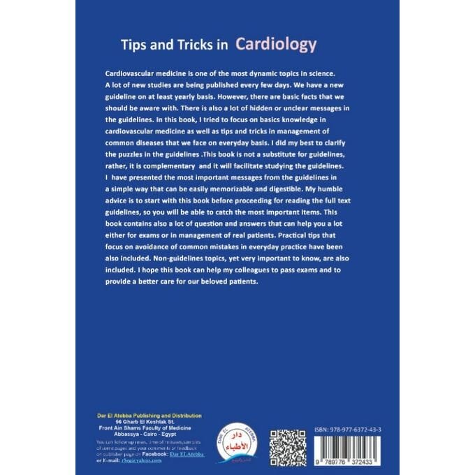 Tips and Tricks in Cardiology VOL - 2 scientific books Dr. Ahmed Mohsen 