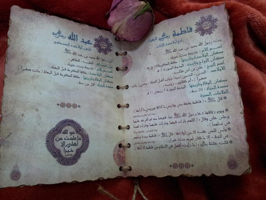 حياة رسول الله محمد وأهله : الزوجات- الأولاد -الأحفاد كتب إسلامية زاهر أبو داوود 