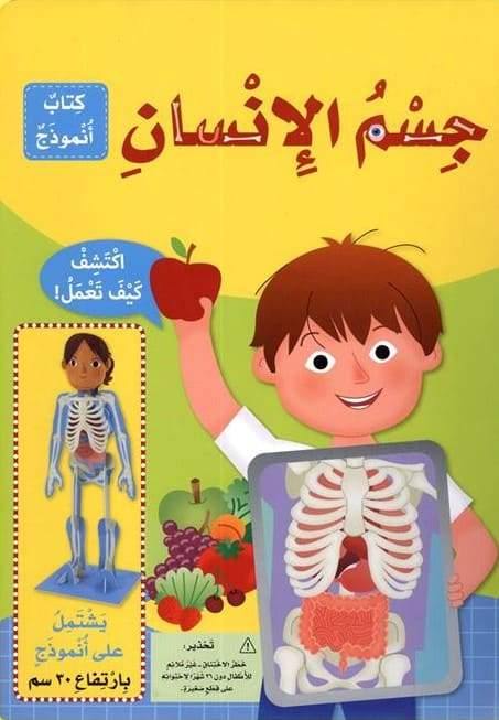 جسم الإنسان : كتاب أنموذج كتب أطفال دار مكتبة المعارف-ناشرون