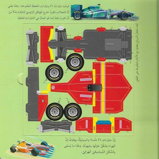 اصنع بيدك أنموذجاً : سيارة سباق كتب أطفال مكتبة المعارف ناشرون